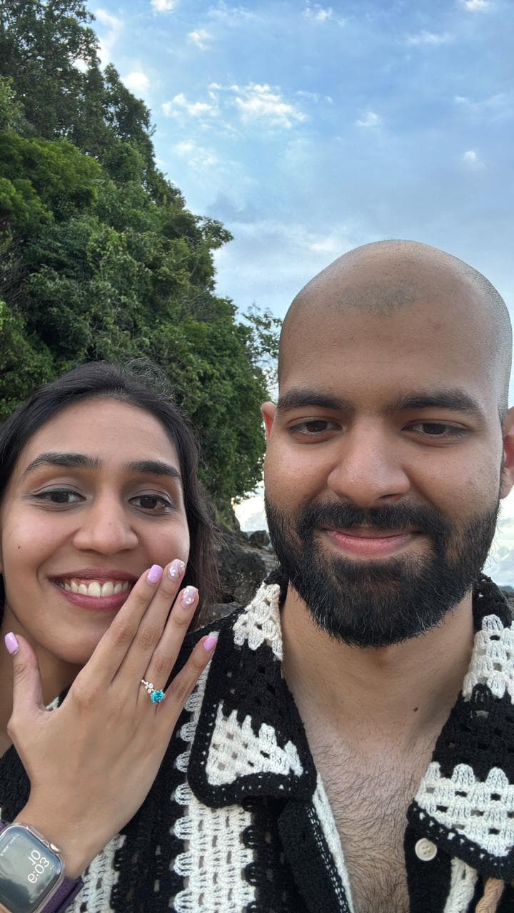 She said yes!